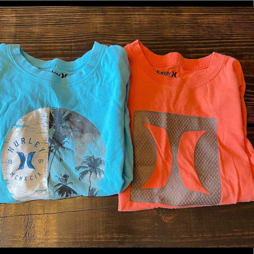 Lot of 2 Boys’ Hurley Shirts